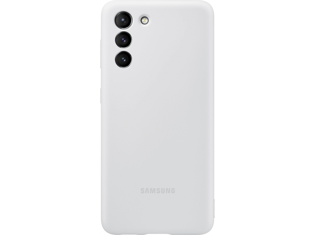 EF-PG991TJEGWW Samsung Silicone Cover Galaxy S21 Light Grey