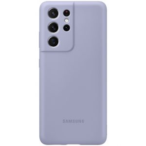 EF-PG998TVEGWW Samsung Silicone Cover Galaxy S21 Ultra Violet