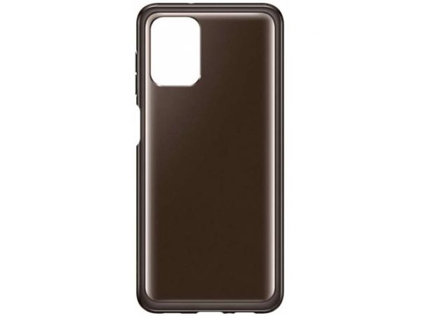 EF-QA125TBEGEU Samsung Soft Clear Cover Galaxy A12 Black