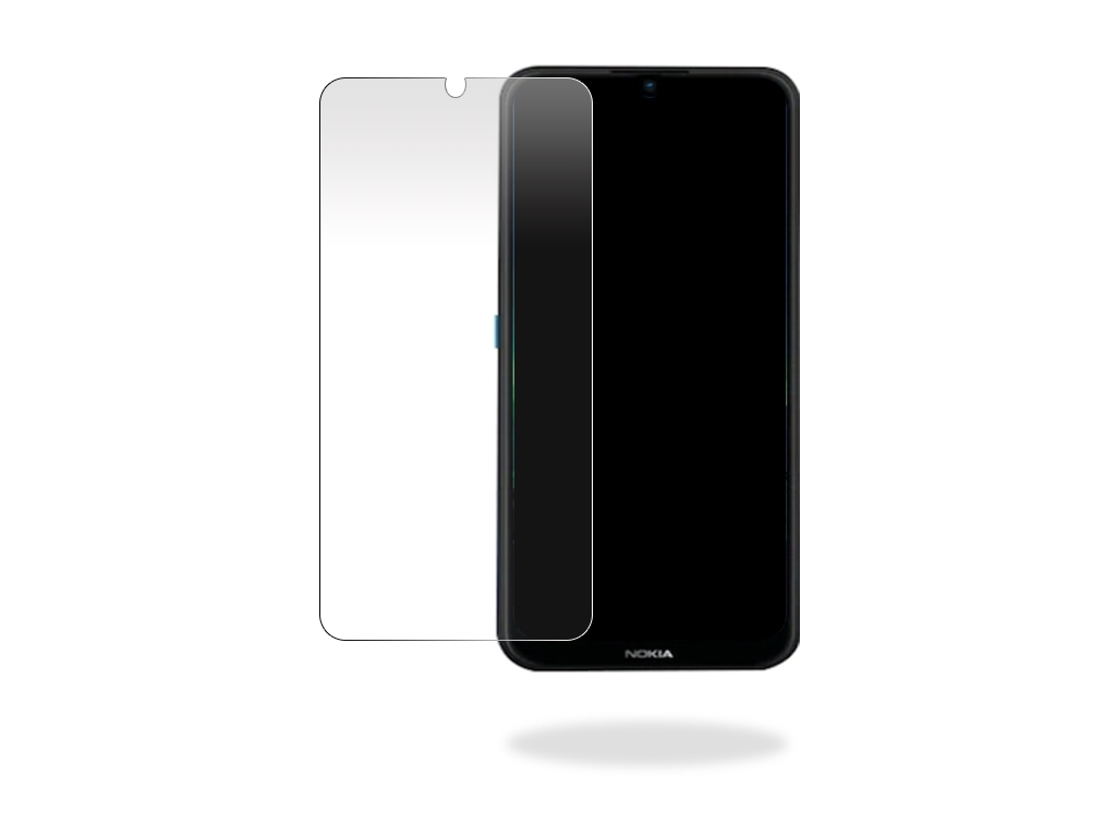 Mobilize Glass Screen Protector - Black Frame - Nokia 1.4
