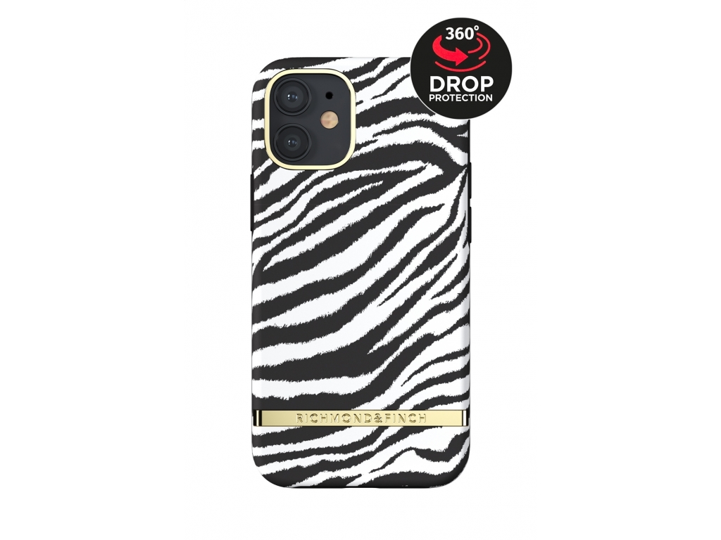 Richmond & Finch Freedom Series One-Piece Apple iPhone 12 Mini Zebra