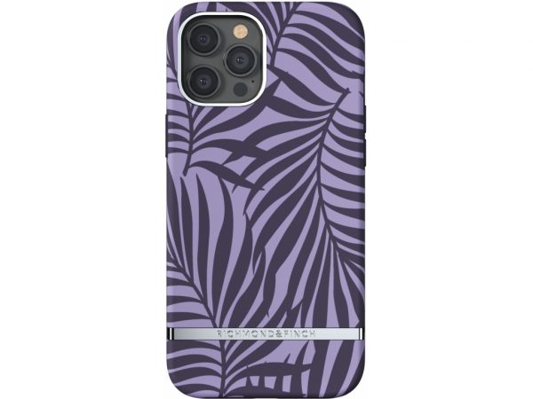 Richmond & Finch Freedom Series One-Piece Apple iPhone 12 Pro Max Purple Palm