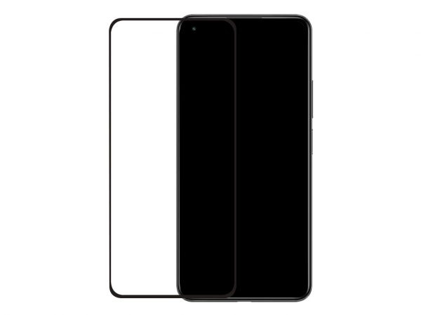 Mobilize Edge-To-Edge Glass Screen Protector Xiaomi Mi 11 Lite//Mi 11 Lite 5G Black Edge Glue