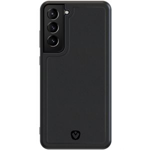 Valenta Leather Back Cover Snap Samsung Galaxy S21 Black