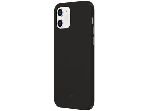 Valenta Leather Back Cover Snap Luxe Apple iPhone 12 Mini Black