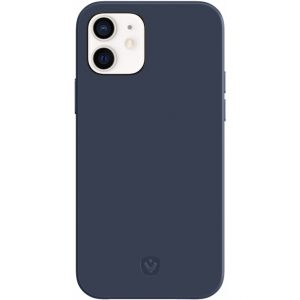 Valenta Leather Back Cover Snap Luxe Apple iPhone 12 Mini Blue