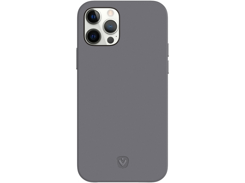 Valenta Leather Back Cover Snap Luxe Apple iPhone 12 Pro Max Grey