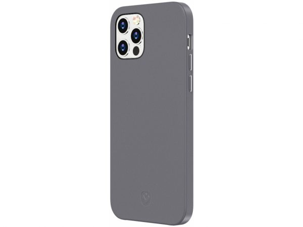 Valenta Leather Back Cover Snap Luxe Apple iPhone 12 Pro Max Grey