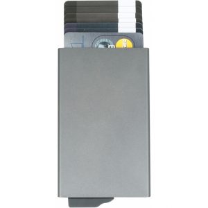Valenta Aluminium Card Case Plus Grey