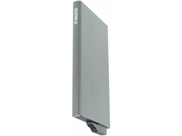 Valenta Aluminium Card Case Plus Grey