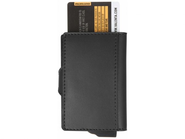 Valenta Wallet Card Case Plus Black/Grey