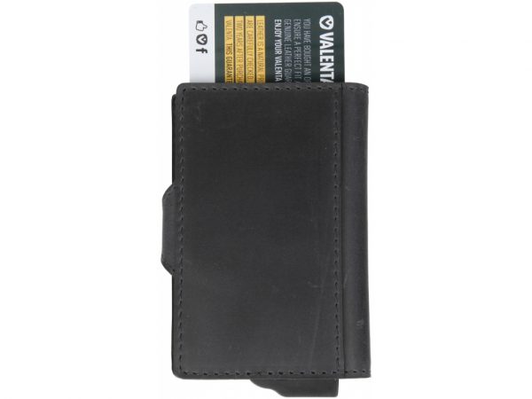 Valenta Wallet Card Case Plus Vintage Black