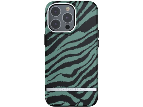 Richmond & Finch Freedom Series One-Piece Apple iPhone 13 Pro Emerald Zebra