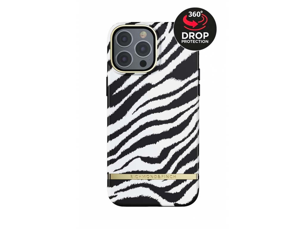 Richmond & Finch Freedom Series One-Piece Apple iPhone 13 Pro Max Zebra