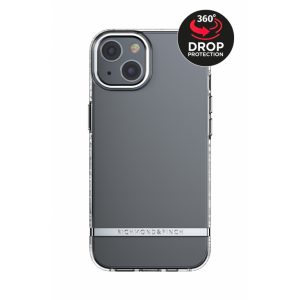 Richmond & Finch Clear Case Collection Apple iPhone 13 Transparent/Silver