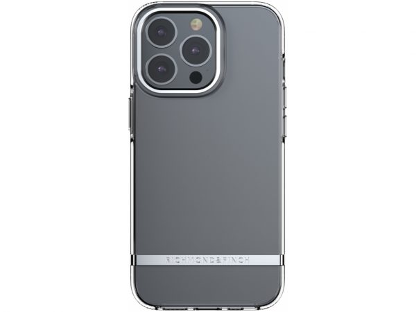 Richmond & Finch Clear Case Collection Apple iPhone 13 Pro Transparent/Silver