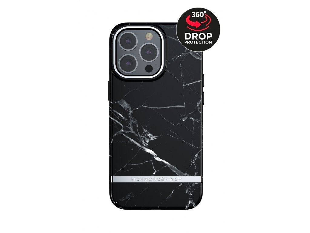 Richmond & Finch Freedom Series One-Piece Apple iPhone 13 Pro Black Marble