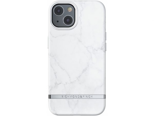 Richmond & Finch Freedom Series One-Piece Apple iPhone 13 White Marble