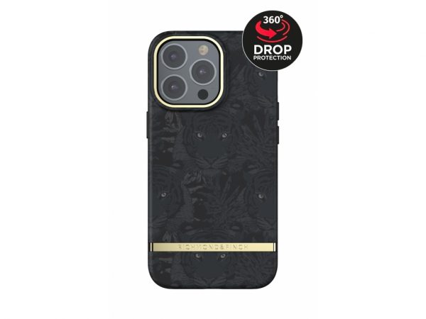 Richmond & Finch Freedom Series One-Piece Apple iPhone 13 Pro Black Tiger