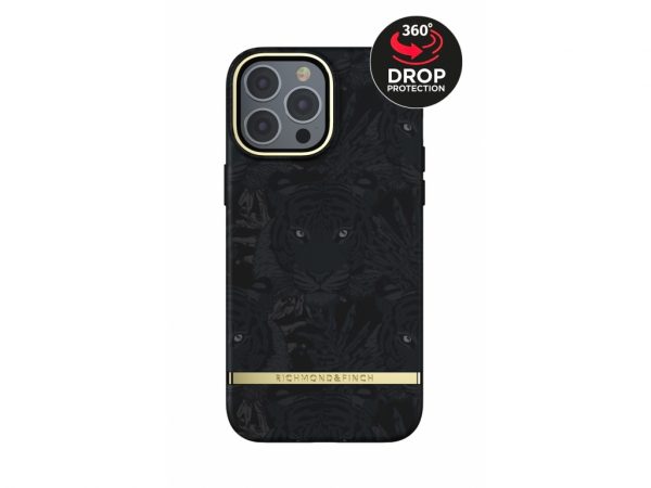 Richmond & Finch Freedom Series One-Piece Apple iPhone 13 Pro Max Black Tiger