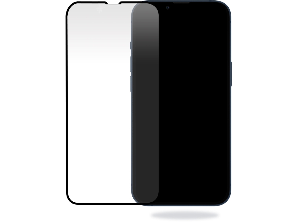 Mobilize Edge-To-Edge Glass Screen Protector Apple iPhone 13 Mini Black Full Glue