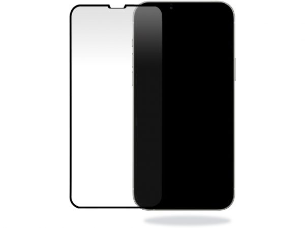 Mobilize Edge-To-Edge Glass Screen Protector Apple iPhone 13 Pro Max Black Full Glue