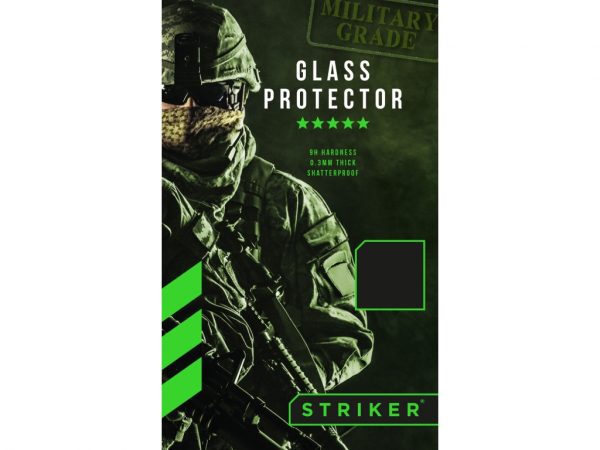 Striker Full Glue Ballistic Glass Screen Protector for Apple iPhone 13 Pro Max Black