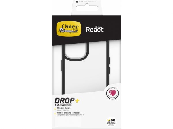 OtterBox React Series Apple iPhone 13 Mini Clear/Black