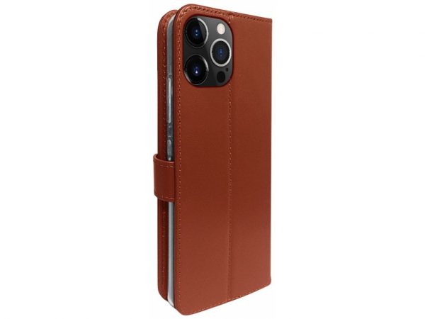 Valenta Book Case Gel Skin Apple iPhone 13 Pro Max Brown
