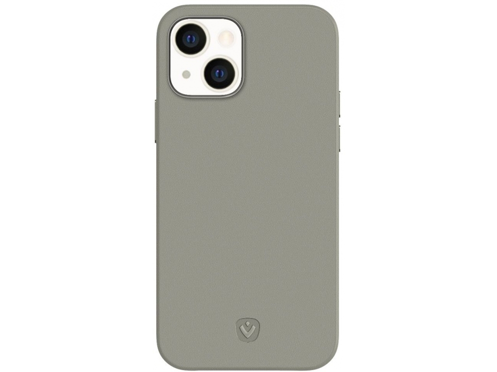 Valenta Leather Back Cover Snap Luxe Apple iPhone 13 Mini Grey