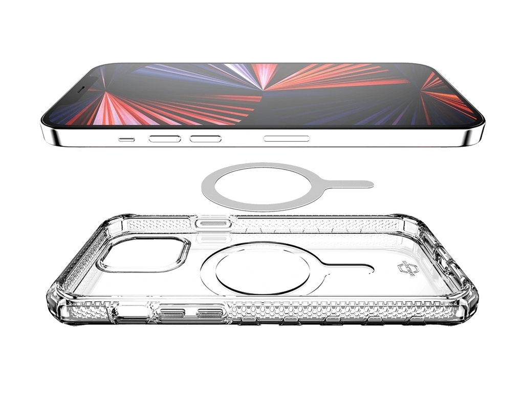 ITSKINS Level 3 SupremeMagClear for Apple iPhone 13 Transparent White
