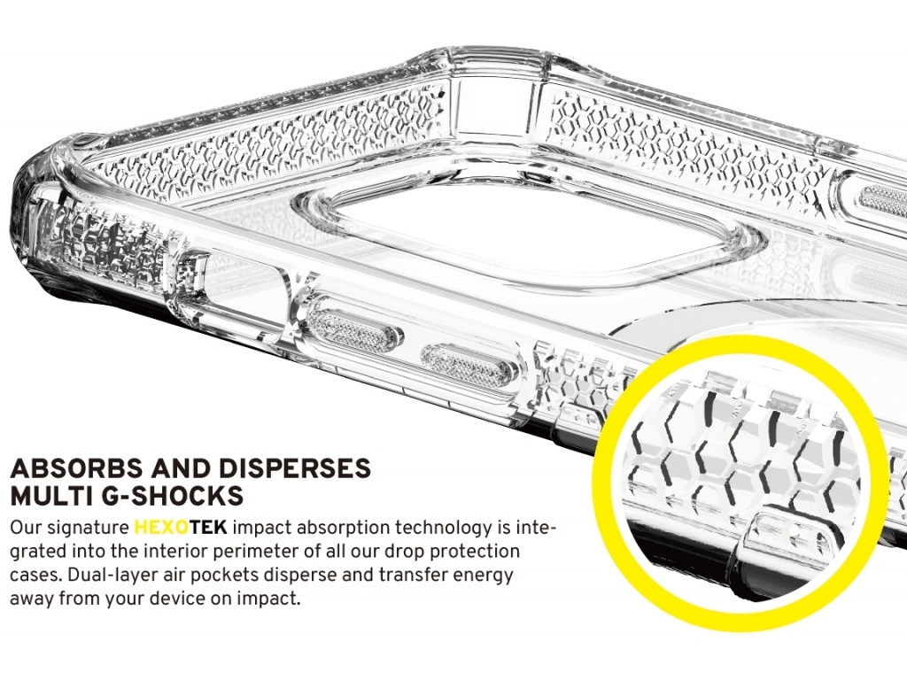 ITSKINS Level 3 SupremeMagClear for Apple iPhone 13 Transparent White