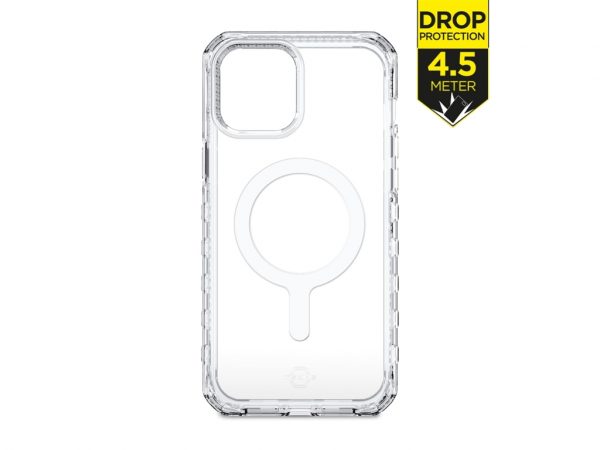 ITSKINS Level 3 SupremeMagClear for Apple iPhone 13 Pro Transparent White
