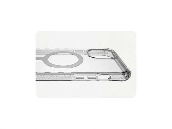 ITSKINS Level 3 SupremeMagClear for Apple iPhone 13 Mini Grey/Grey