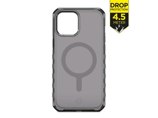 ITSKINS Level 3 SupremeMagClear for Apple iPhone 13 Pro Max Grey/Grey