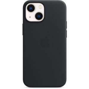 MM0M3ZM/A Apple Leather Case with MagSafe iPhone 13 Mini Midnight