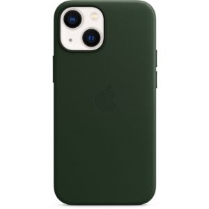 MM0J3ZM/A Apple Leather Case with MagSafe iPhone 13 Mini Sequoia Green