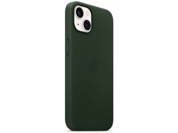 MM173ZM/A Apple Leather Case with MagSafe iPhone 13 Sequoia Green