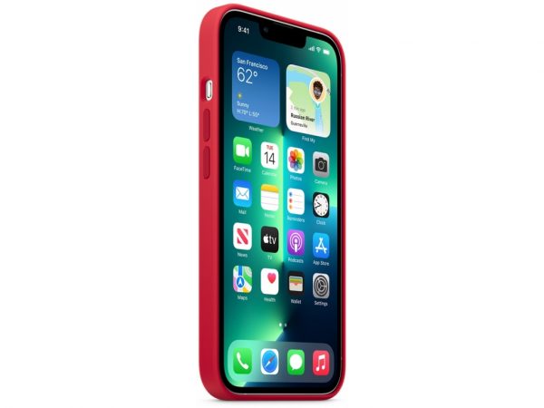 MM2L3ZM/A Apple Silicone Case with MagSafe iPhone 13 Pro (PRODUCT) Red