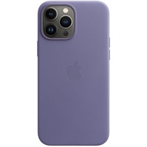 MM1P3ZM/A Apple Leather Case with MagSafe iPhone 13 Pro Max Wisteria