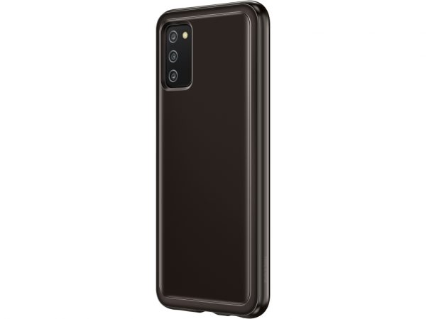 EF-QA038TBEGEU Samsung Soft Clear Cover Galaxy A03s Black