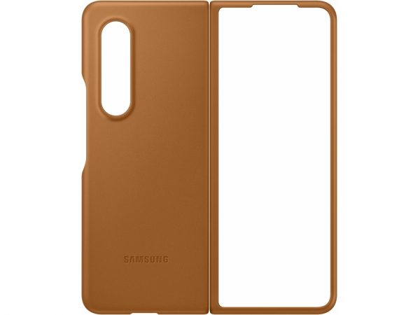 EF-VF926LAEGWW Samsung Leather Cover Galaxy Z Fold3 Camel