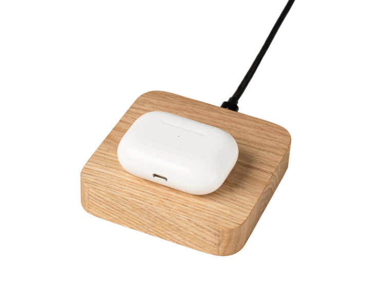 Draadloze Oplader - OakyBlocks - Eiken - Afbeelding 3
