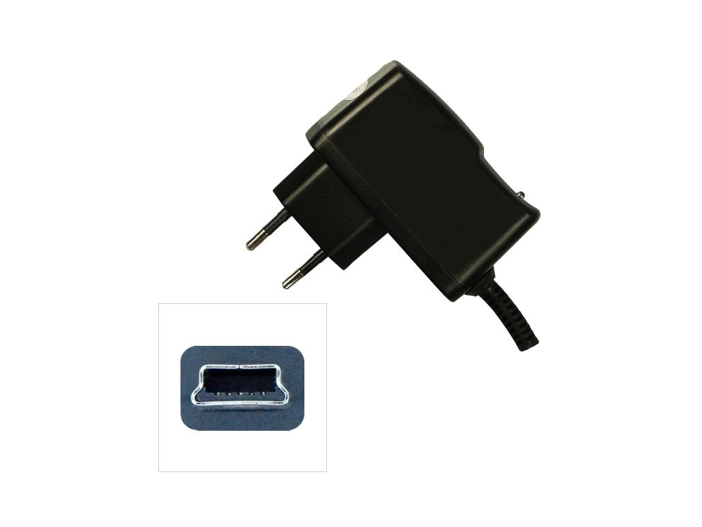 Xccess Travel Charger Mini USB 800 mA Black