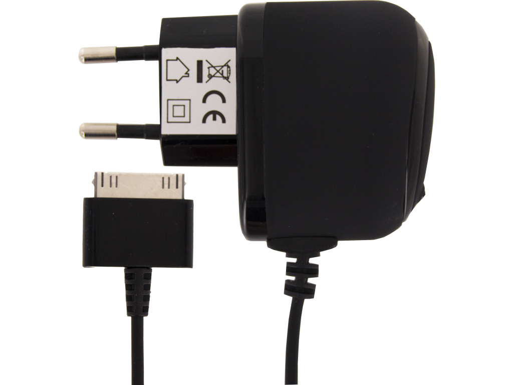 Mobilize Premium Travel Charger Apple 30-Pin 1.0A 5W Black