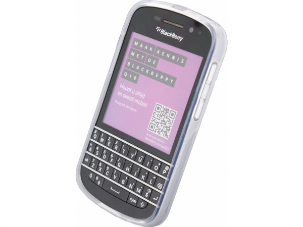 Mobilize Gelly Case BlackBerry Q10 Milky White