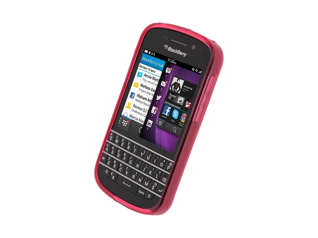 Mobilize Gelly Case BlackBerry Q10 Pink
