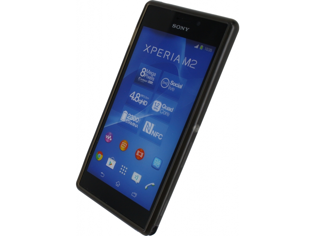 Mobilize Gelly Case Sony Xperia M2 Smokey Grey