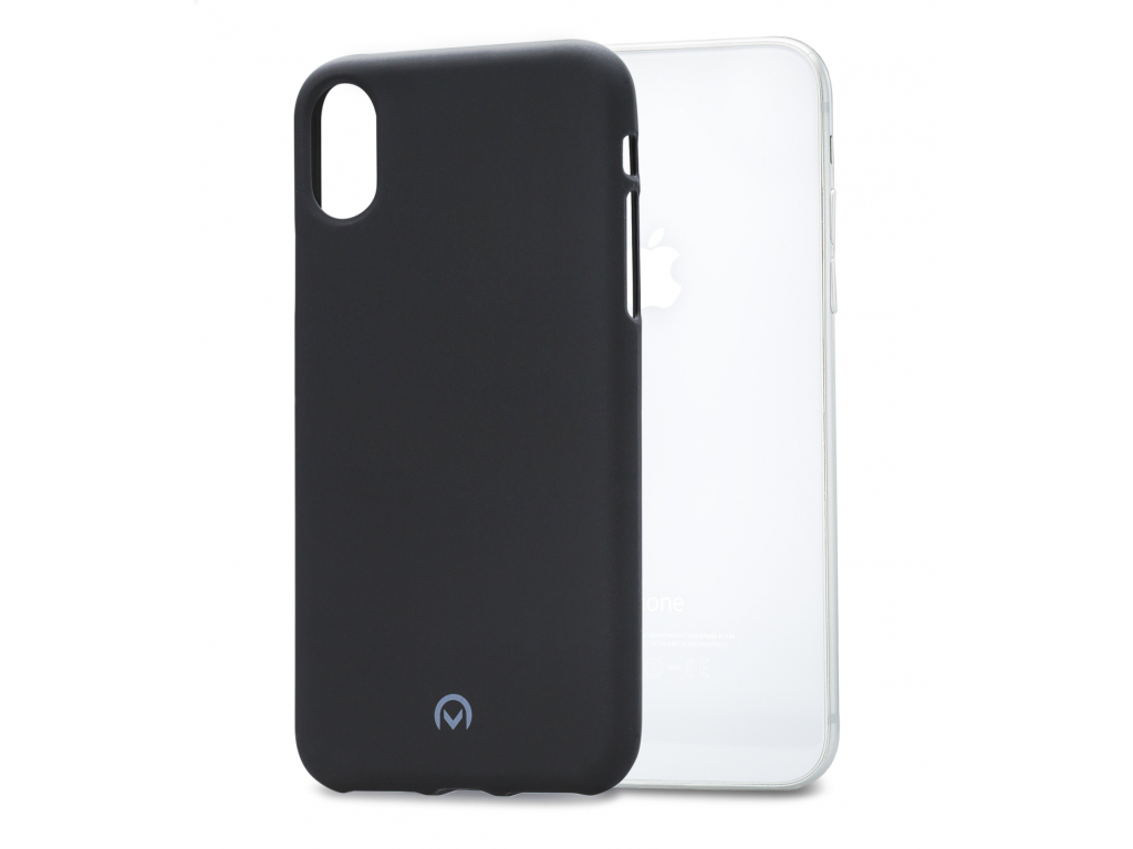 Mobilize Rubber Gelly Case Apple iPhone X/Xs Matt Black