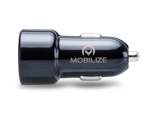 Mobilize Smart Car Charger Single USB-C 3.0A 15W Black